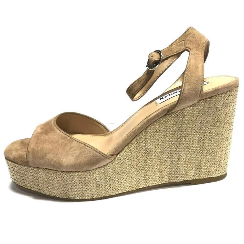 Steve Madden Women’s Binx Wedge Sandals, Size 8.5 M.